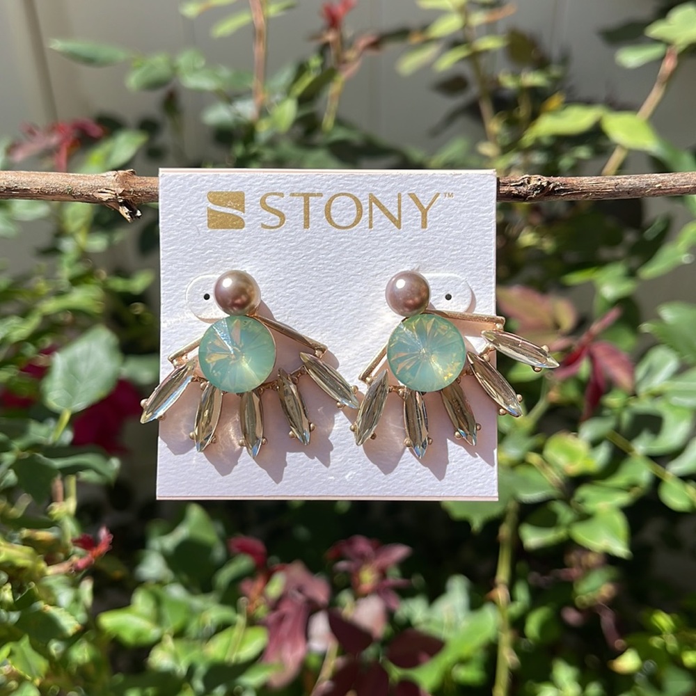 Beautiful Rhinestone Earrings - Picture 17 of 17